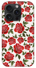 Load image into Gallery viewer, Rose Watercolor Pattern - Phone Case