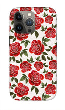 Load image into Gallery viewer, Rose Watercolor Pattern - Phone Case