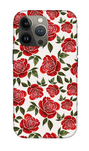 Rose Watercolor Pattern - Phone Case