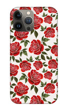 Load image into Gallery viewer, Rose Watercolor Pattern - Phone Case
