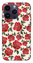 Load image into Gallery viewer, Rose Watercolor Pattern - Phone Case