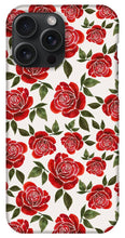 Load image into Gallery viewer, Rose Watercolor Pattern - Phone Case