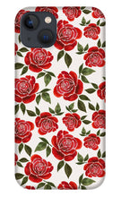 Load image into Gallery viewer, Rose Watercolor Pattern - Phone Case