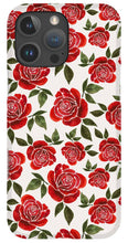 Load image into Gallery viewer, Rose Watercolor Pattern - Phone Case