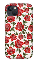 Load image into Gallery viewer, Rose Watercolor Pattern - Phone Case