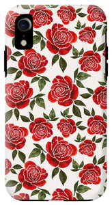 Rose Watercolor Pattern - Phone Case