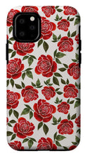 Load image into Gallery viewer, Rose Watercolor Pattern - Phone Case