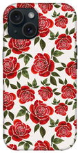 Load image into Gallery viewer, Rose Watercolor Pattern - Phone Case