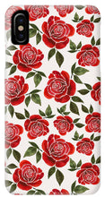 Load image into Gallery viewer, Rose Watercolor Pattern - Phone Case