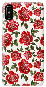 Rose Watercolor Pattern - Phone Case