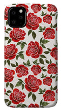 Load image into Gallery viewer, Rose Watercolor Pattern - Phone Case