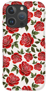 Rose Watercolor Pattern - Phone Case