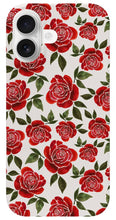 Load image into Gallery viewer, Rose Watercolor Pattern - Phone Case