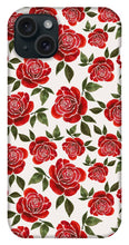 Load image into Gallery viewer, Rose Watercolor Pattern - Phone Case