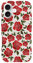 Load image into Gallery viewer, Rose Watercolor Pattern - Phone Case