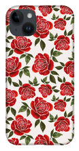 Load image into Gallery viewer, Rose Watercolor Pattern - Phone Case