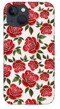Load image into Gallery viewer, Rose Watercolor Pattern - Phone Case