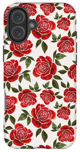 Rose Watercolor Pattern - Phone Case