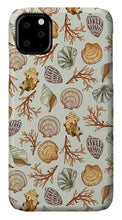Load image into Gallery viewer, Seashell Pattern - Phone Case