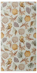 Seashell Pattern - Bath Towel