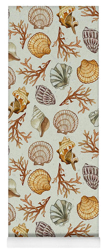 Seashell Pattern - Yoga Mat