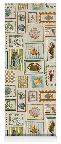 Seaside Stamps - Yoga Mat