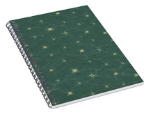 Load image into Gallery viewer, Sparkles on Water Pattern - Spiral Notebook