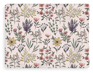 Spring Botanical Pattern - Blanket
