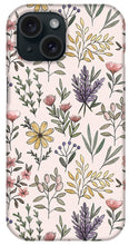 Load image into Gallery viewer, Spring Botanical Pattern - Phone Case