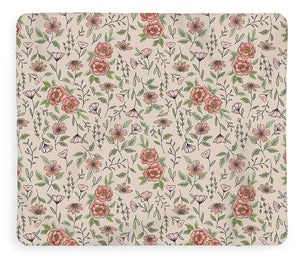 Spring Floral Pattern - Blanket