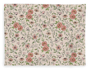 Spring Floral Pattern - Blanket