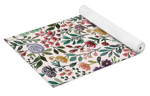 Spring Garden Flowers - Yoga Mat