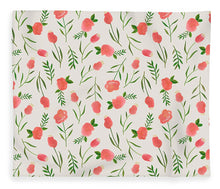 Load image into Gallery viewer, Spring Watercolor Flowers - Blanket