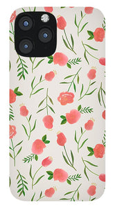 Spring Watercolor Flowers - Phone Case
