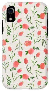 Spring Watercolor Flowers - Phone Case