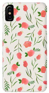 Spring Watercolor Flowers - Phone Case