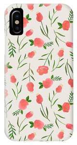 Spring Watercolor Flowers - Phone Case