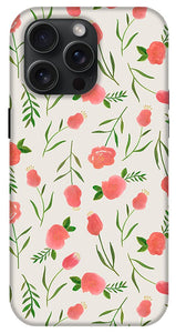Spring Watercolor Flowers - Phone Case