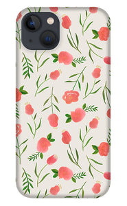 Spring Watercolor Flowers - Phone Case