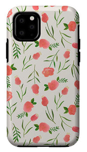 Spring Watercolor Flowers - Phone Case