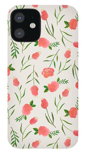 Spring Watercolor Flowers - Phone Case