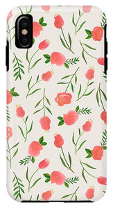 Spring Watercolor Flowers - Phone Case