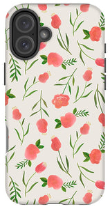Spring Watercolor Flowers - Phone Case