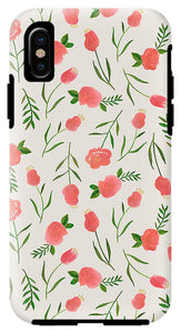 Spring Watercolor Flowers - Phone Case