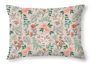 Springtime Pattern - Throw Pillow