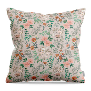 Springtime Pattern - Throw Pillow