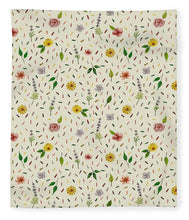 Load image into Gallery viewer, Sprinkles and Flowers Pattern - Blanket