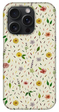 Load image into Gallery viewer, Sprinkles and Flowers Pattern - Phone Case