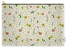 Load image into Gallery viewer, Sprinkles and Flowers Pattern - Zip Pouch