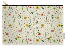 Load image into Gallery viewer, Sprinkles and Flowers Pattern - Zip Pouch